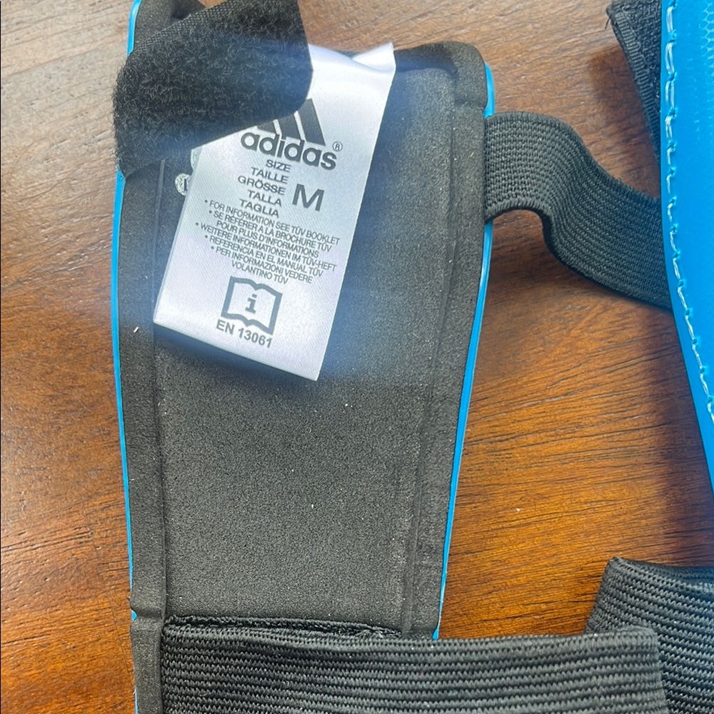 Adidas F50 Blue and Yellow Shin Guards M - Picture 6 of 9